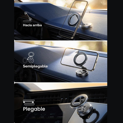 Soporte magnético plegable para móvil