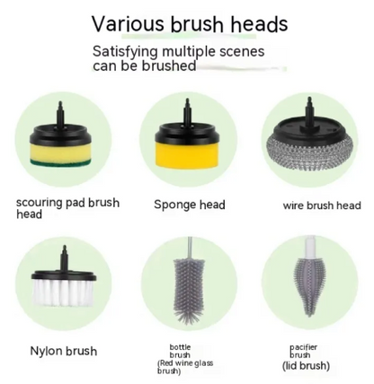 Multifunctional Electric Cleaning Brush